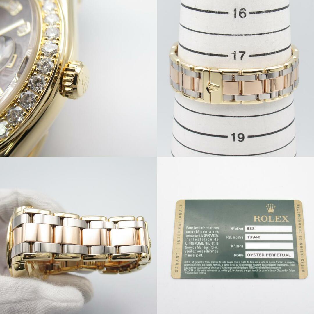 ROLEX(ロレックス)のロレックス デイデイト ベゼルダイヤ 8Pダイヤ2バゲット M番 腕時計 メンズの時計(腕時計(アナログ))の商品写真
