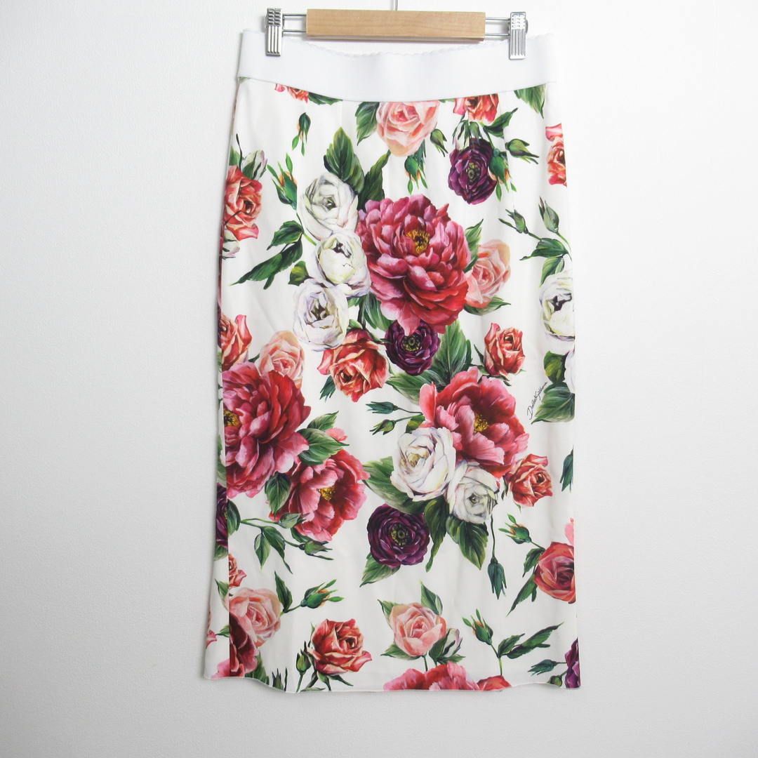 DOLCE&GABBANA(ドルチェアンドガッバーナ)のドルチェアンドガッバーナ 花柄スカート スカート レディースのスカート(その他)の商品写真