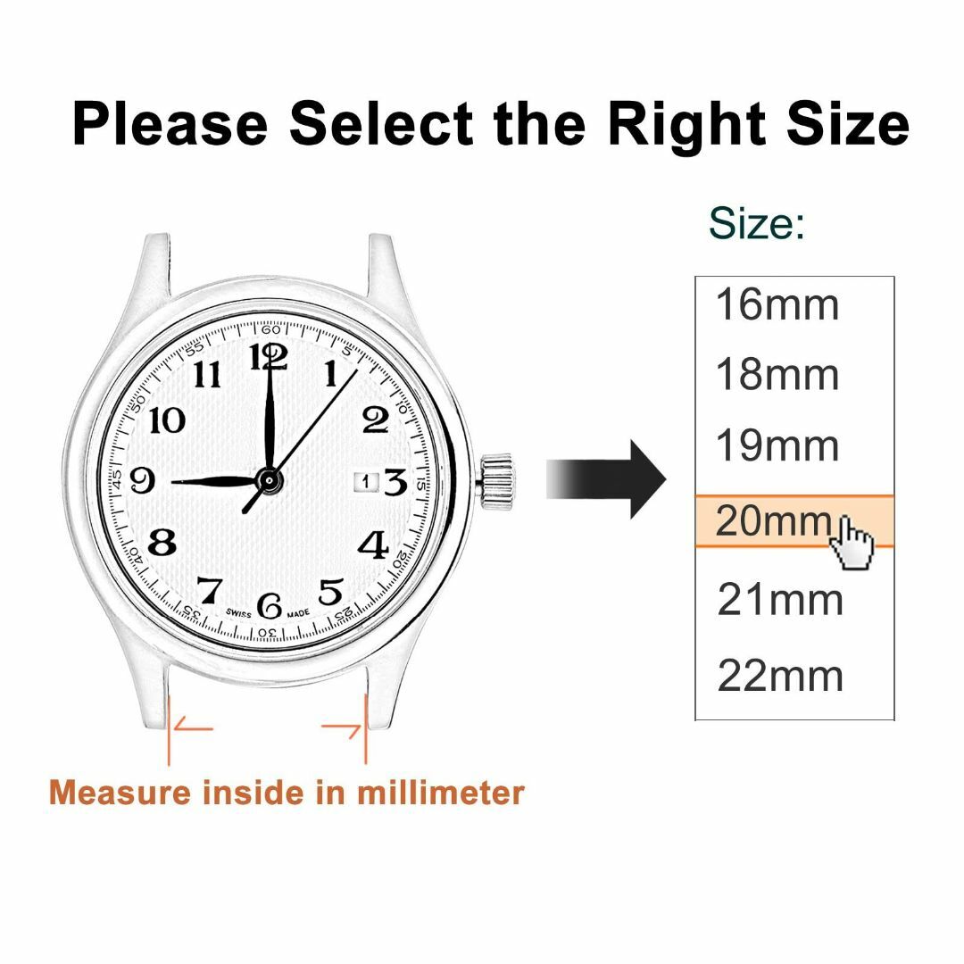 【色:カモフラージュブラック_サイズ:16mm】[WOCCI] 腕時計バンド 1 その他のその他(その他)の商品写真