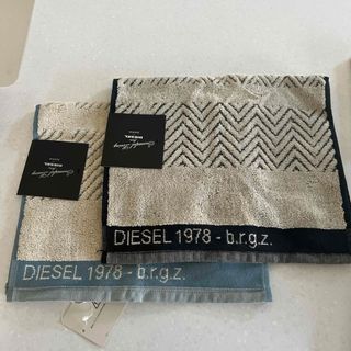 ディーゼル(DIESEL)のディーゼル　タオル　2枚(タオル/バス用品)