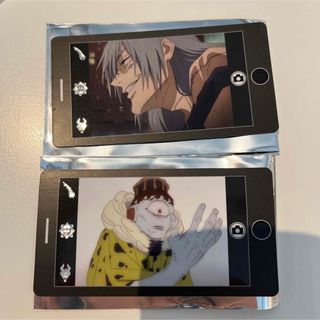 呪術廻戦 スマフォト ジャンプショップ 真人 漏瑚 スマフォトコレクション(キャラクターグッズ)