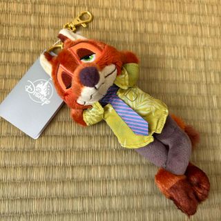 ディズニー(Disney)のニックワイルド ぬいぐるみキーホルダー・キーチェーン①(キャラクターグッズ)