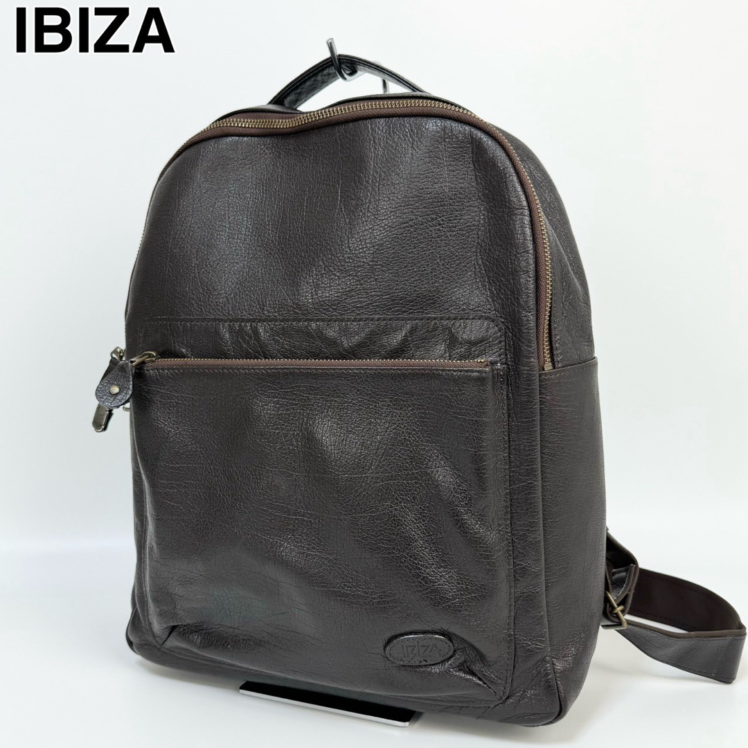 IBIZA イビザ よじる オールレザー リュック バックパック IBIZA イビザ よじる オールレザー リュック バックパック