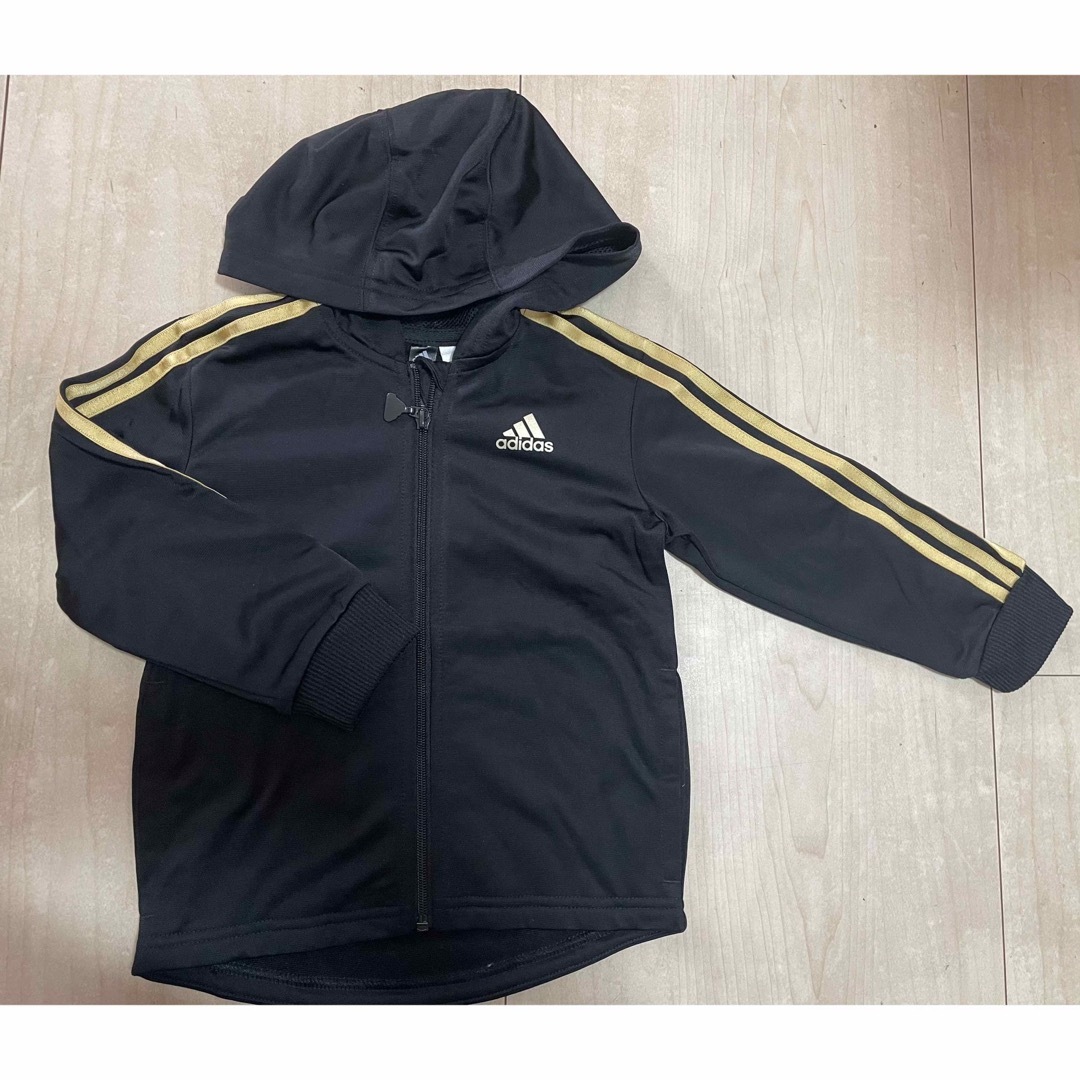 adidas(アディダス)のadidas ジャージ　キッズ　フルジップ キッズ/ベビー/マタニティのキッズ服男の子用(90cm~)(ジャケット/上着)の商品写真