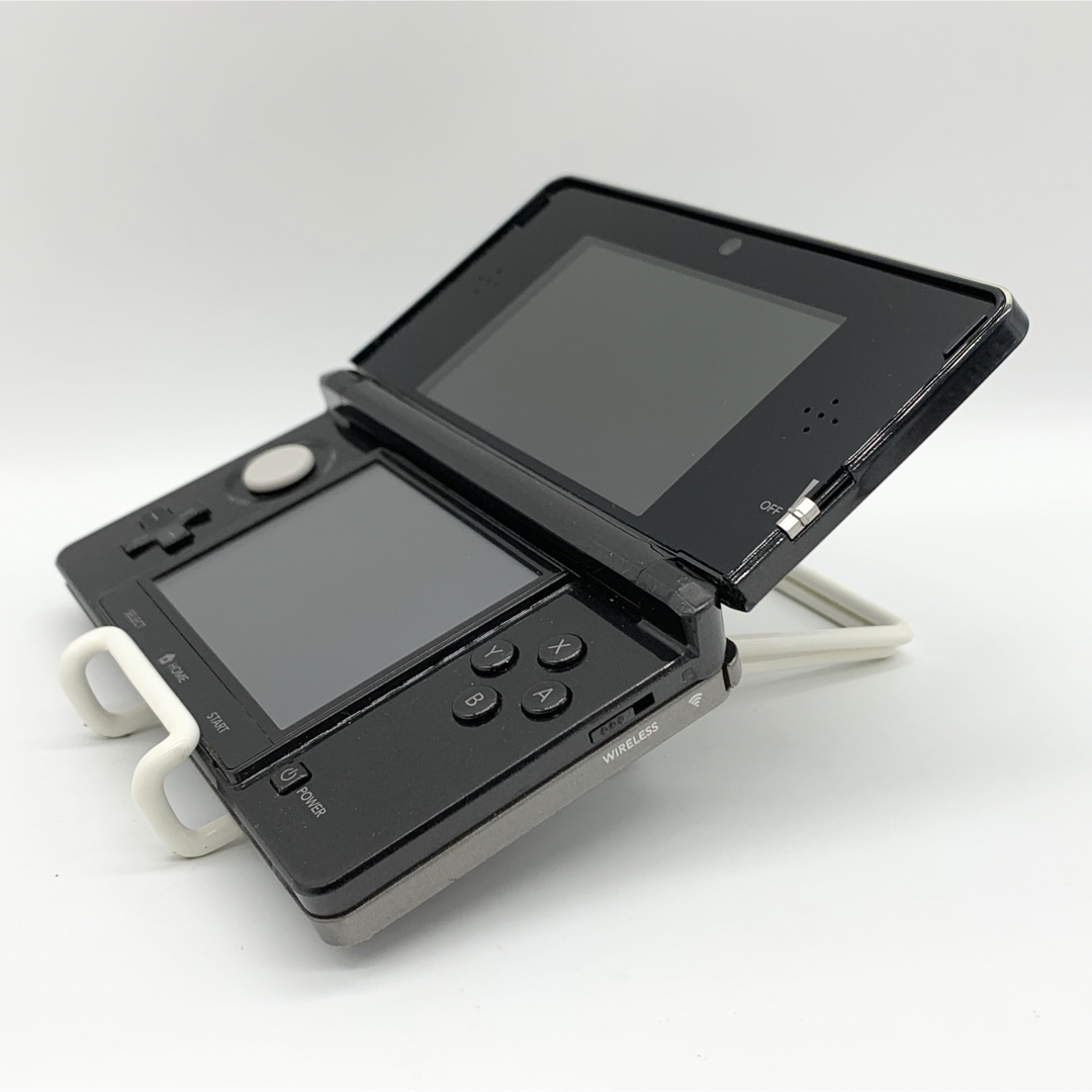 【完品・液晶美品】ニンテンドー3DS コスモブラック 本体 任天堂 動作品