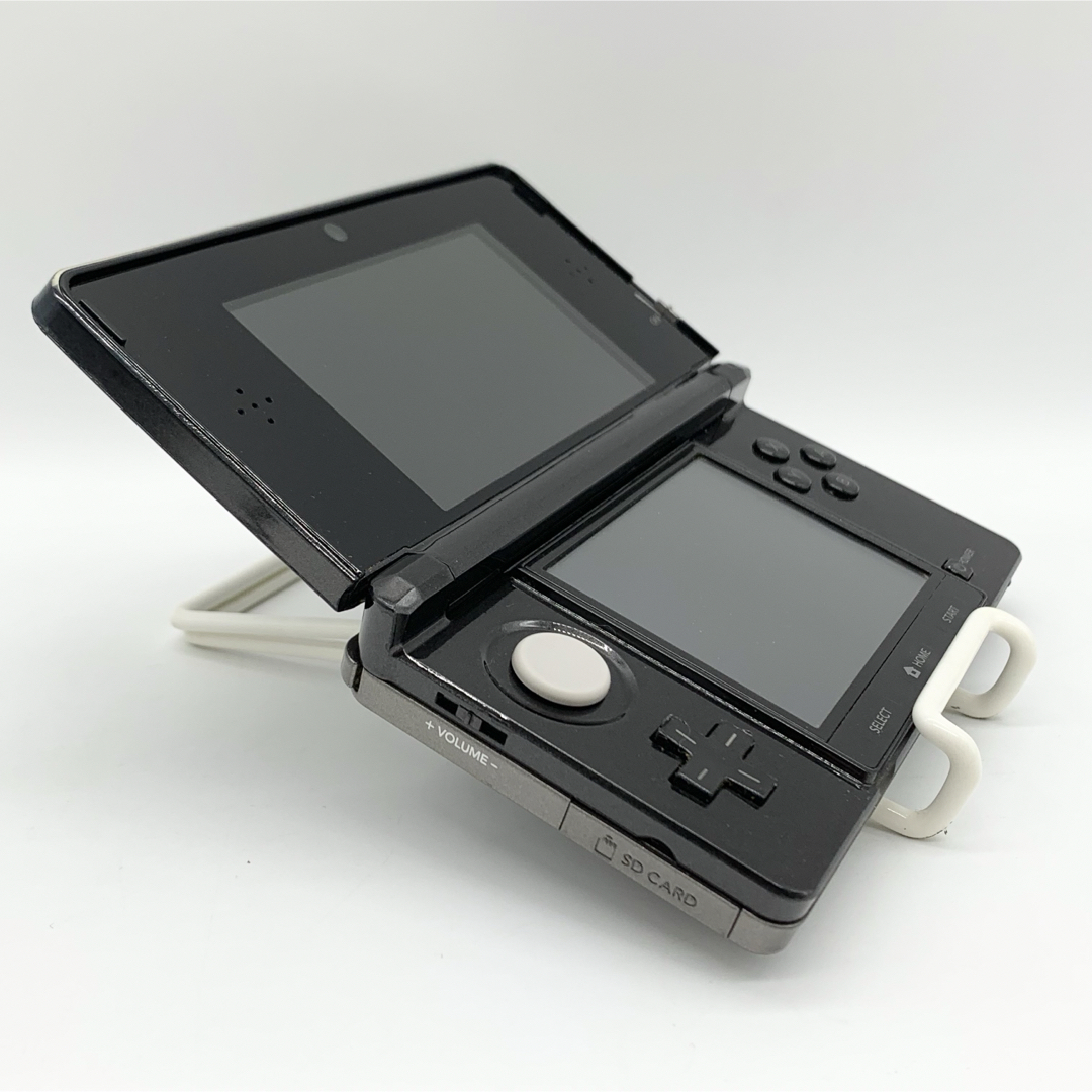 ニンテンドー3DS(ニンテンドー3DS)の【完品・液晶美品】ニンテンドー3DS コスモブラック 本体 任天堂 動作品 エンタメ/ホビーのゲームソフト/ゲーム機本体(携帯用ゲーム機本体)の商品写真