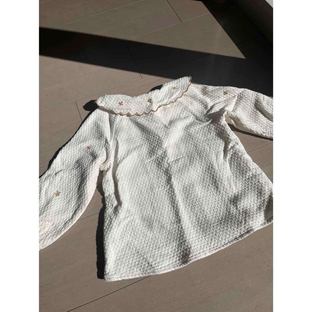 ZARA KIDS(ザラキッズ)の【美品】ZARA ブラウス　104 キッズ/ベビー/マタニティのキッズ服女の子用(90cm~)(ブラウス)の商品写真