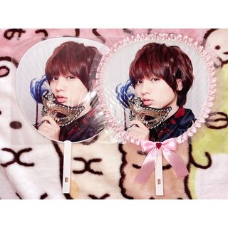 ヘイセイジャンプ(Hey! Say! JUMP)のHey! Say! JUMP 伊野尾慧 うちわ DEAR. 2016(アイドルグッズ)