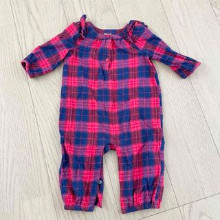 ベビーギャップ(babyGAP)のbabyGAP ベビーギャップ チェック　ロンパース(ロンパース)