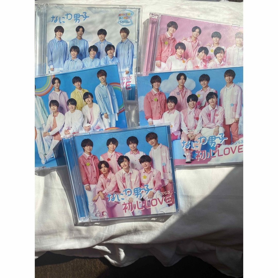 なにわ男子 CD 5枚セット‼️ エンタメ/ホビーのタレントグッズ(アイドルグッズ)の商品写真