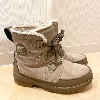 SOREL  スノーブーツ　ベージュ　25.5cm