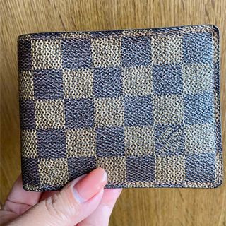 ルイヴィトン(LOUIS VUITTON)のルイヴィトンダミエ　二つ折財布(折り財布)