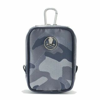 マークアンドロナ(MARK&LONA)のマーク＆ロナ★Gauge Camo Pouch スカルロゴカモフラポーチ 紺(その他)