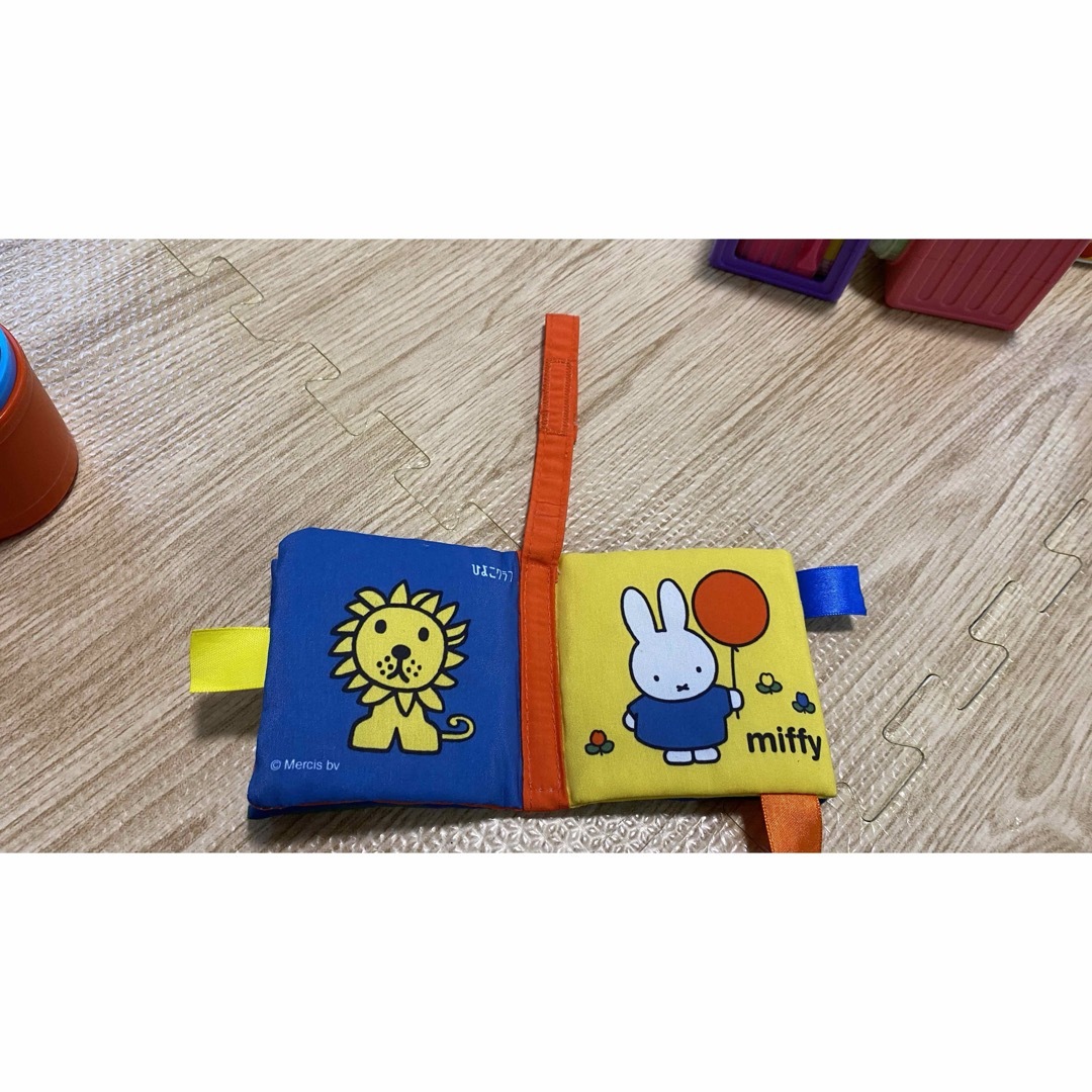 miffy ミッフィー カシャカシャ布絵本　ひよこクラブ付録 キッズ/ベビー/マタニティのおもちゃ(知育玩具)の商品写真