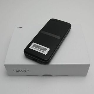 キョウセラ(京セラ)の新品 KYF39 GRATINA ブラック（墨）  M222(携帯電話本体)