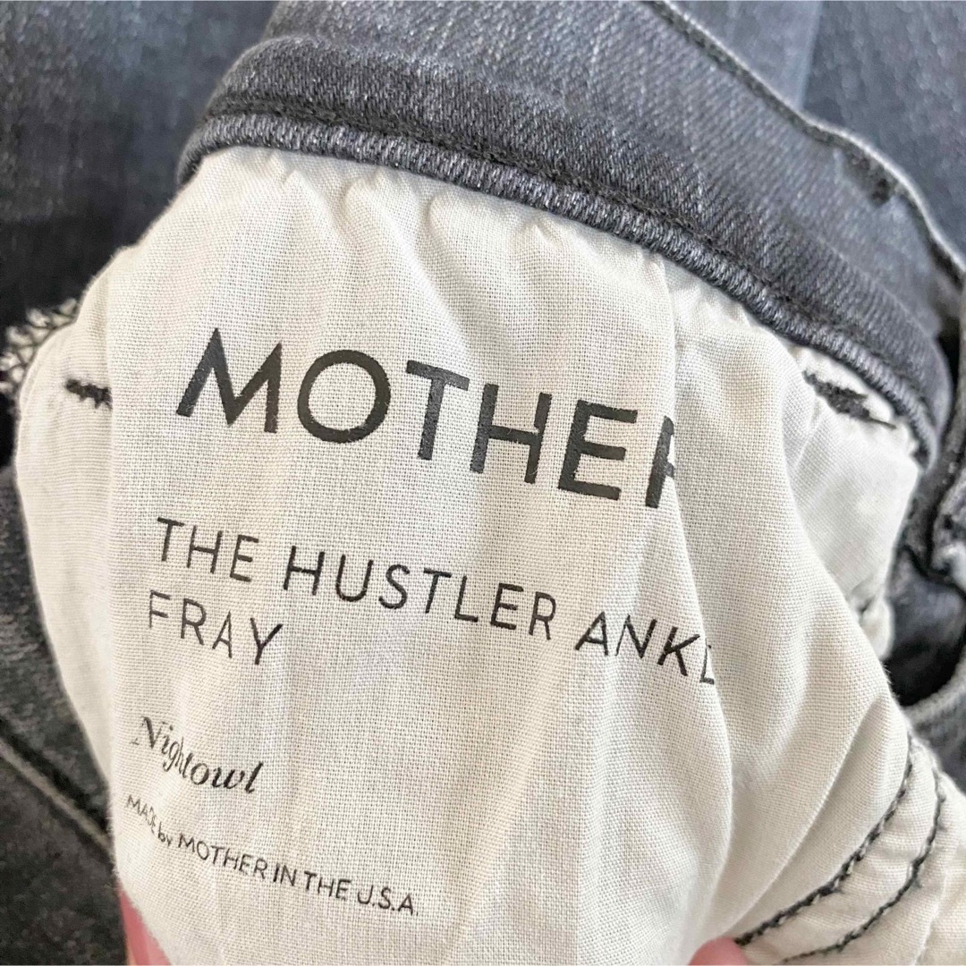 mother(マザー)のMOTHER THE HUSTLER ANKLE FRAY 24 フレアデニム レディースのパンツ(デニム/ジーンズ)の商品写真