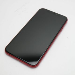 アイフォーン(iPhone)の超美品 SIMフリー iPhoneXR 64GB レッド RED 白ロム  M222(スマートフォン本体)