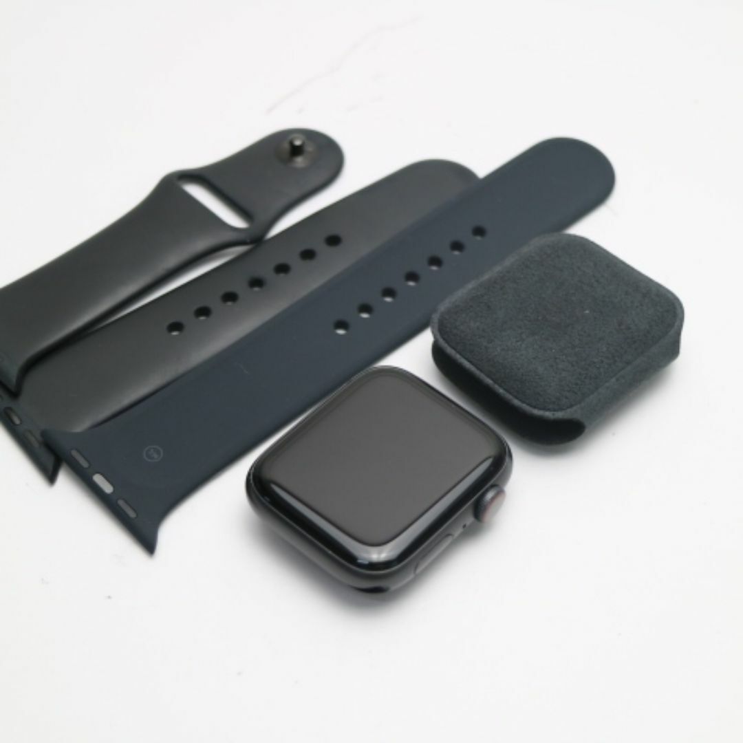 Apple(アップル)のApple Watch series5 44mm Cellular ブラック  M222 スマホ/家電/カメラのスマホ/家電/カメラ その他(その他)の商品写真