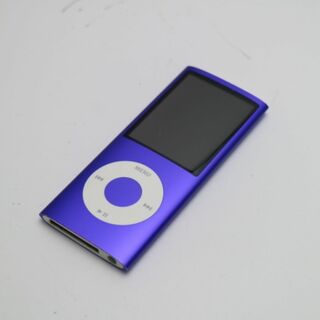 アイポッド(iPod)の超美品 iPOD nano 第4世代 8GB パープル  M222(ポータブルプレーヤー)