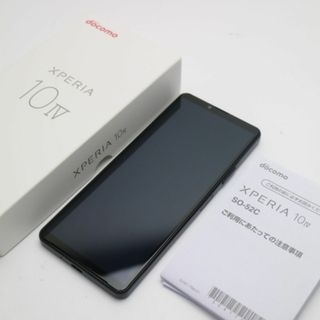 エクスペリア(Xperia)の新品同様 Xperia 10 IV SO-52C ブラック M222(スマートフォン本体)