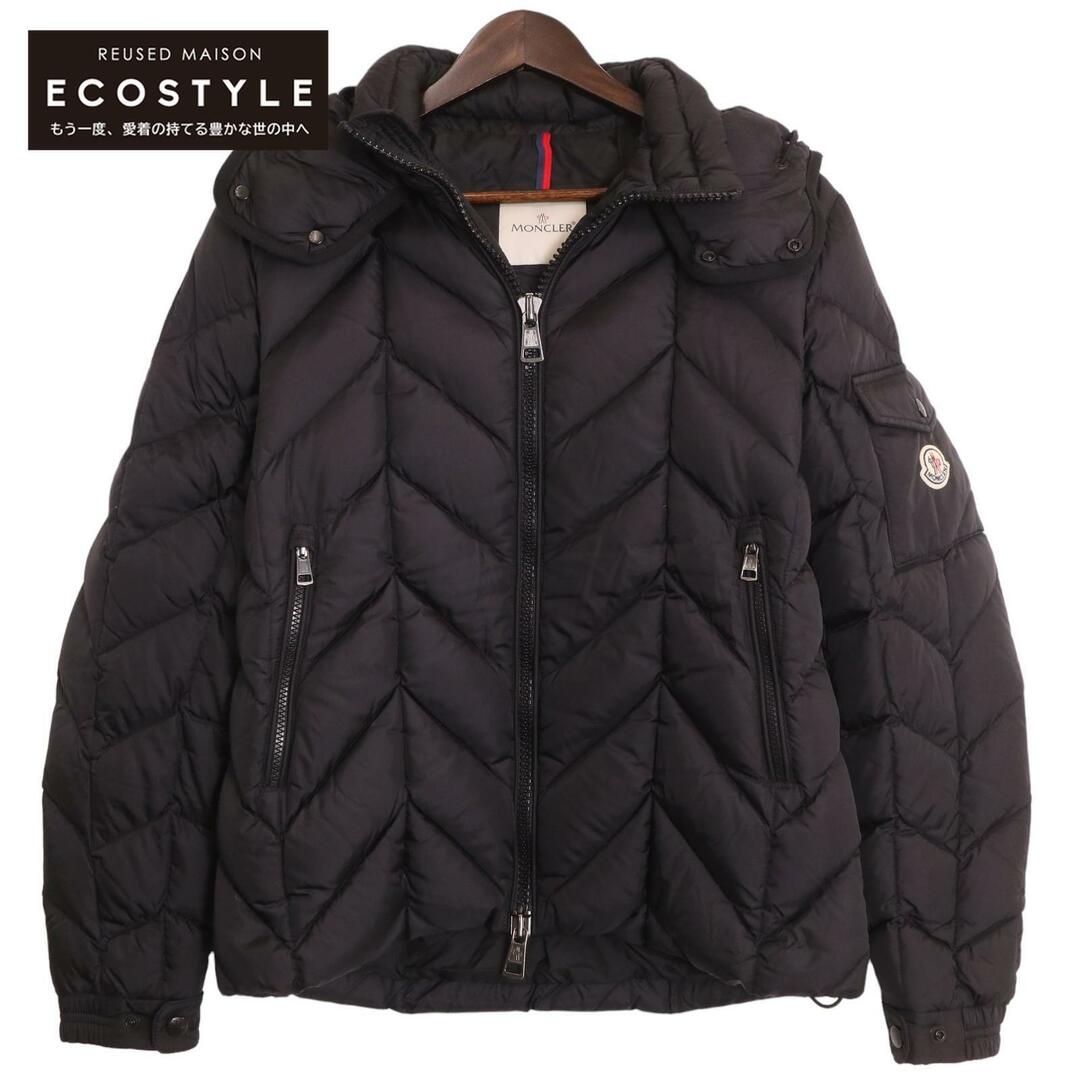 MONCLER(モンクレール)のモンクレール 黒 BERRIAT/ベリア キルティングダウンジャケット 1 メンズのジャケット/アウター(その他)の商品写真