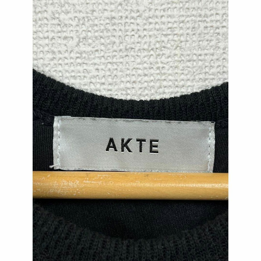 AKTE(アクテ)のAKTE カップインアメリカンスリーブワンピース 0326 レディースのワンピース(ロングワンピース/マキシワンピース)の商品写真