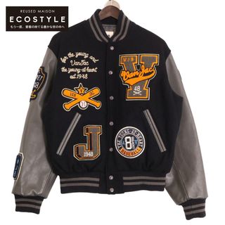 ヴァンヂャケット(VAN Jacket)のヴァンヂャケット JW-12514 ネイビー フルデコ アワードジャケット L(その他)