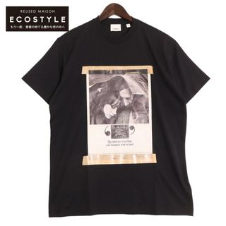 バーバリー(BURBERRY)のバーバリー 8009974  黒 アーカイブキャンペーンプリントTシャツ XS(その他)