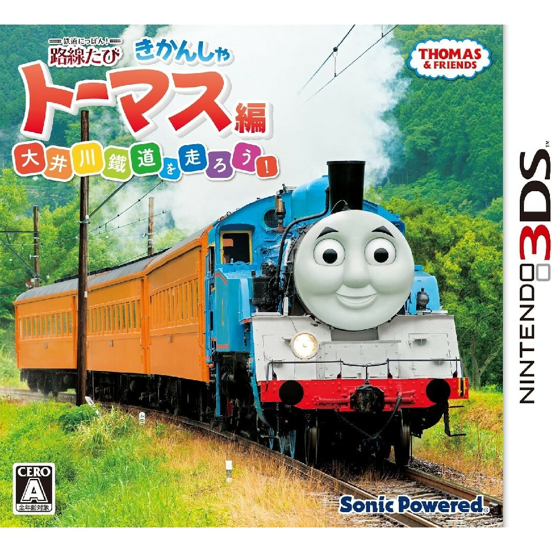 鉄道にっぽん! 路線たび きかんしゃトーマス編 大井川鐵道を走ろう! エンタメ/ホビーのゲームソフト/ゲーム機本体(携帯用ゲームソフト)の商品写真