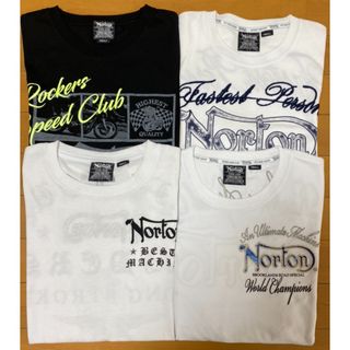 ノートン(Norton)の☆Norton☆4点まとめ売り☆新品＆新品同様☆Tシャツ☆サイズ・S☆(Tシャツ/カットソー(半袖/袖なし))