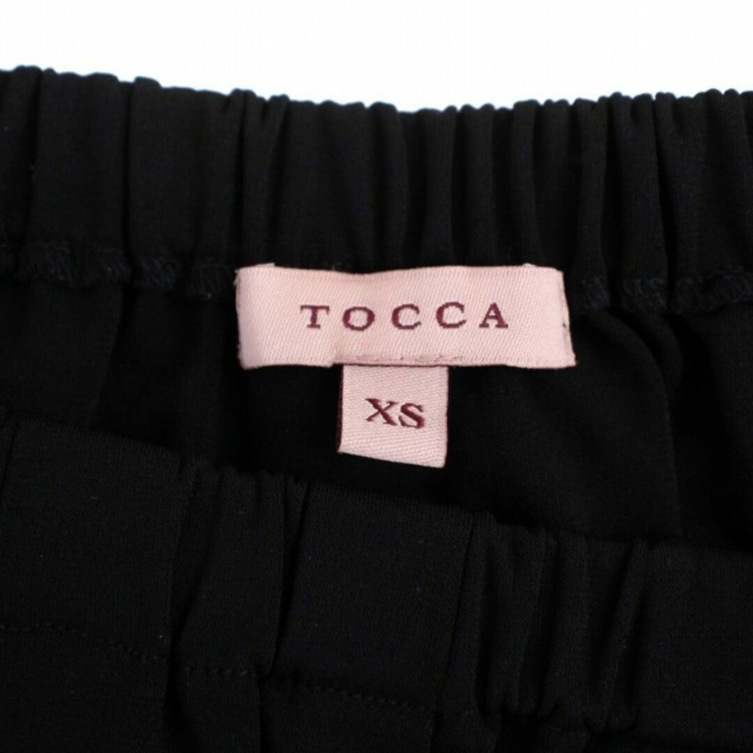 TOCCA(トッカ)のトッカ 【洗える!】CUT SEWN BLOUSE トップス XS 黒 レディースのトップス(シャツ/ブラウス(半袖/袖なし))の商品写真