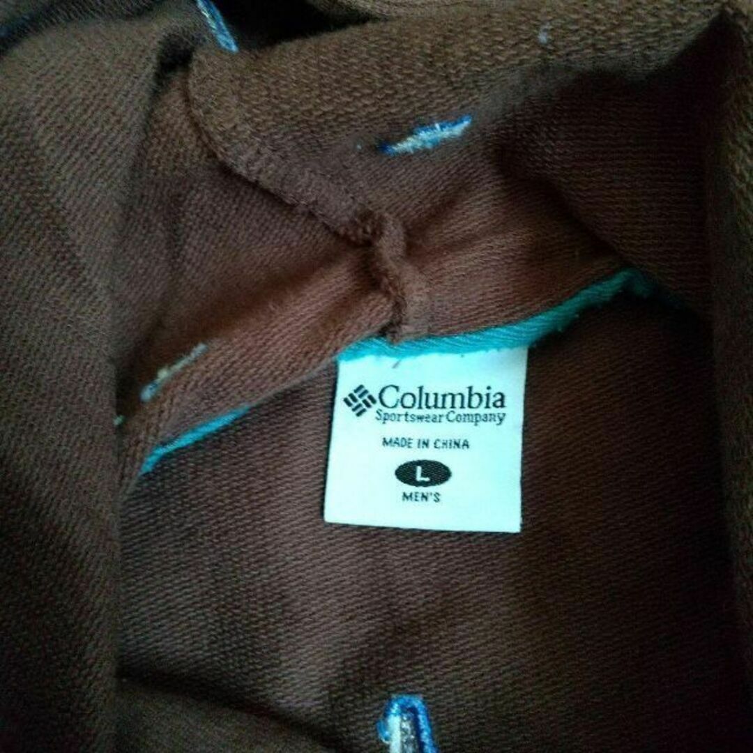 Columbia(コロンビア)のコロンビア パーカー L カラビナ柄 メンズのトップス(ニット/セーター)の商品写真