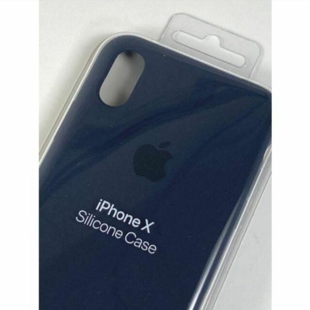 Apple(アップル)の新品 Apple 純正 iPhone X スマホケース ミッドナイトブルー スマホ/家電/カメラのスマホアクセサリー(iPhoneケース)の商品写真