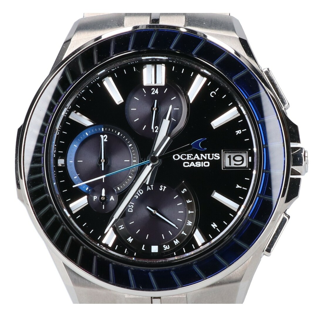 CASIO(カシオ)のカシオ OCW-S5000EK-1AJF OCEANUS オシアナス マンタ 江戸切子 タフソーラー電波 メンズの時計(腕時計(アナログ))の商品写真