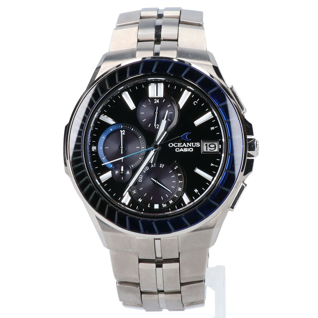 CASIO(カシオ)のカシオ OCW-S5000EK-1AJF OCEANUS オシアナス マンタ 江戸切子 タフソーラー電波 メンズの時計(腕時計(アナログ))の商品写真