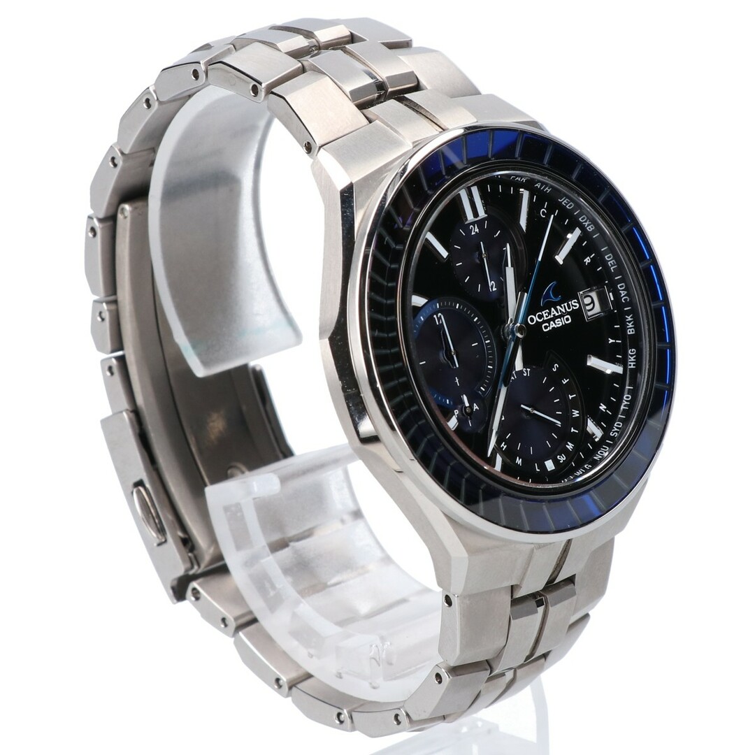 CASIO(カシオ)のカシオ OCW-S5000EK-1AJF OCEANUS オシアナス マンタ 江戸切子 タフソーラー電波 メンズの時計(腕時計(アナログ))の商品写真