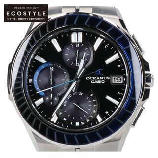 カシオ(CASIO)のカシオ OCW-S5000EK-1AJF OCEANUS オシアナス マンタ 江戸切子 タフソーラー電波(腕時計(アナログ))