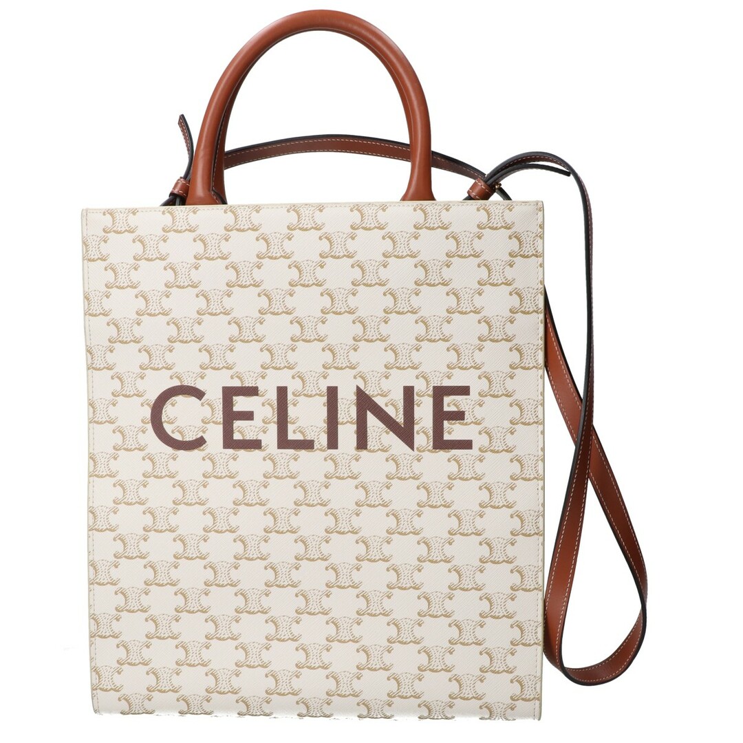 celine(セリーヌ)のセリーヌ 191542BZK.01BC トリオンフキャンバス スモール バーティカル カバ 2way レディースのバッグ(トートバッグ)の商品写真