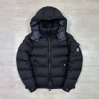 モンクレール(MONCLER)のMONCLER モンジュネーブル ダウン ジャケット ブラック 系 サイズ 1(ダウンジャケット)