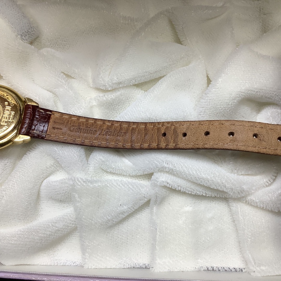 FENDI(フェンディ)の【Sし1297】FENDI フェンディ　ペカン柄　腕時計　ヴィンテージ レディースのファッション小物(腕時計)の商品写真