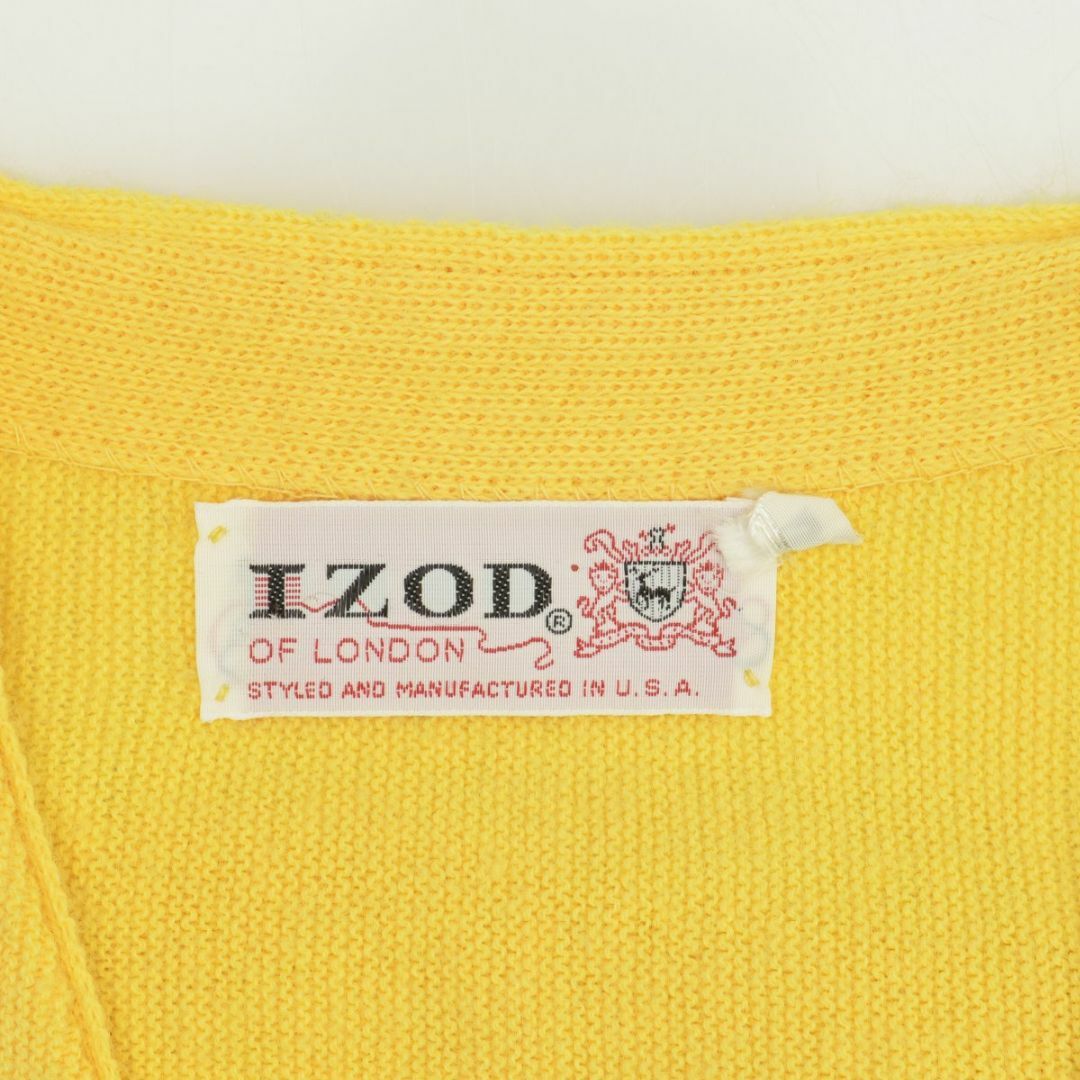 LACOSTE(ラコステ)の【IZODLACOSTE】60s IZOD OF LONDONタグ カーディガン メンズのトップス(カーディガン)の商品写真