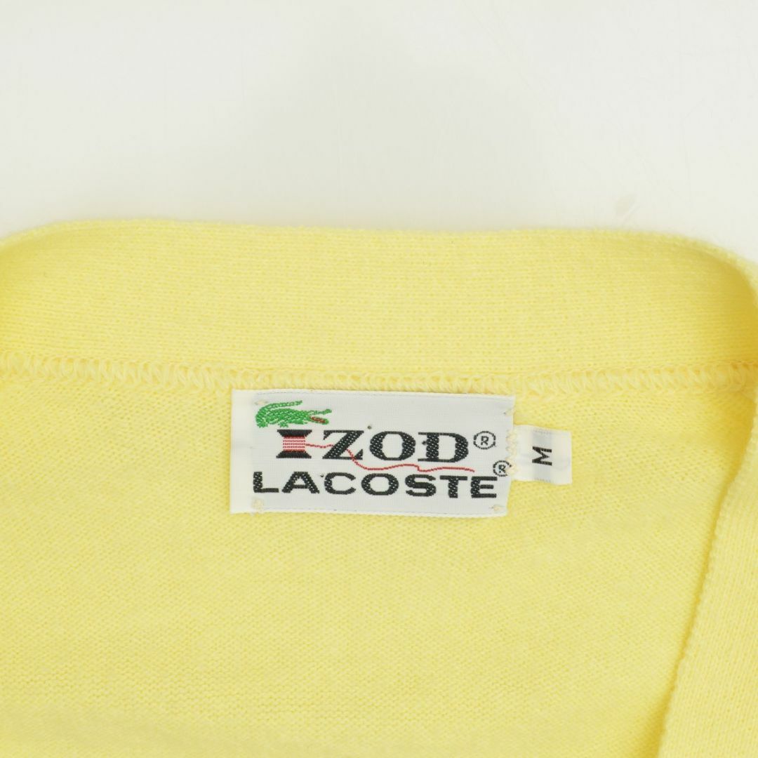 LACOSTE(ラコステ)の【IZODLACOSTE】70s 糸巻きタグ アクリルニット長袖カーディガン メンズのトップス(カーディガン)の商品写真