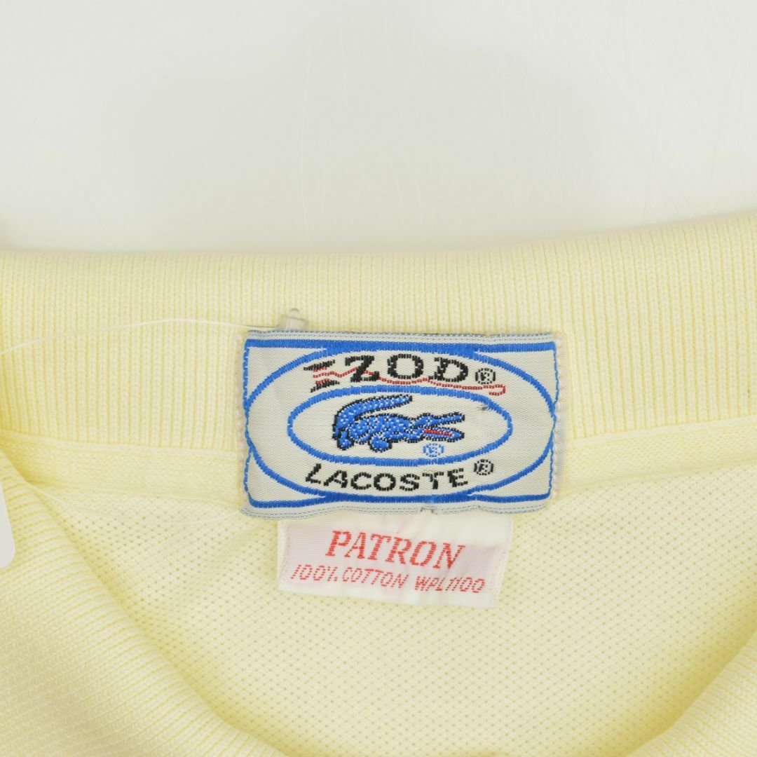 LACOSTE(ラコステ)の【IZODLACOSTE】70s 糸巻きタグ 鹿の子半袖ポロシャツ メンズのトップス(ポロシャツ)の商品写真