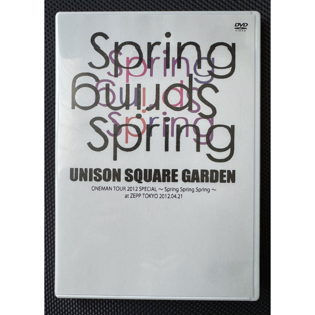 UNISON SQUARE GARDENspring spring spring エンタメ/ホビーのDVD/ブルーレイ(ミュージック)の商品写真