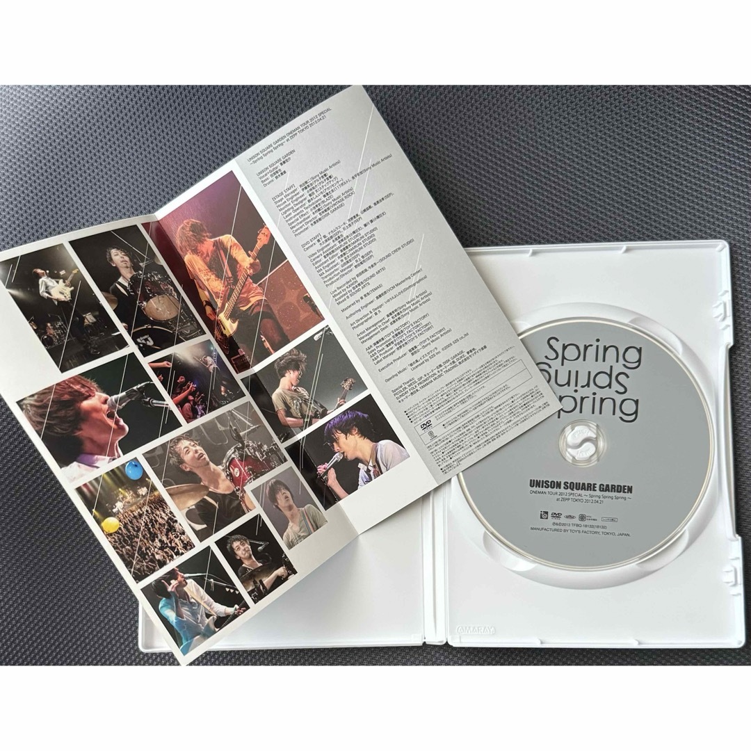 UNISON SQUARE GARDENspring spring spring エンタメ/ホビーのDVD/ブルーレイ(ミュージック)の商品写真