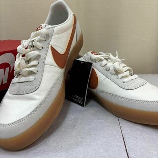 ナイキ(NIKE)のナイキ　キルショット　2 レザー　スニーカー　オレンジ　432997-127 橙(スニーカー)