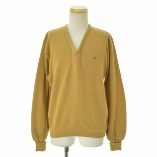 ラコステ(LACOSTE)の【IZODLACOSTE】70s 糸巻きタグ Vネックアクリル長袖ニットセーター(ニット/セーター)