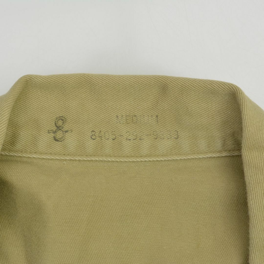【USARMY】70s コットンユーティリティー オフィサー半袖シャツ メンズのトップス(シャツ)の商品写真