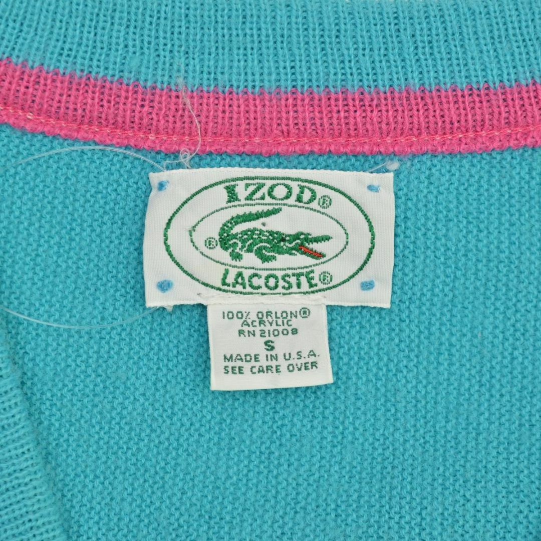 LACOSTE(ラコステ)の【IZODLACOSTE】〜90s USA製 アクリル長袖ニットセーター レディースのトップス(ニット/セーター)の商品写真