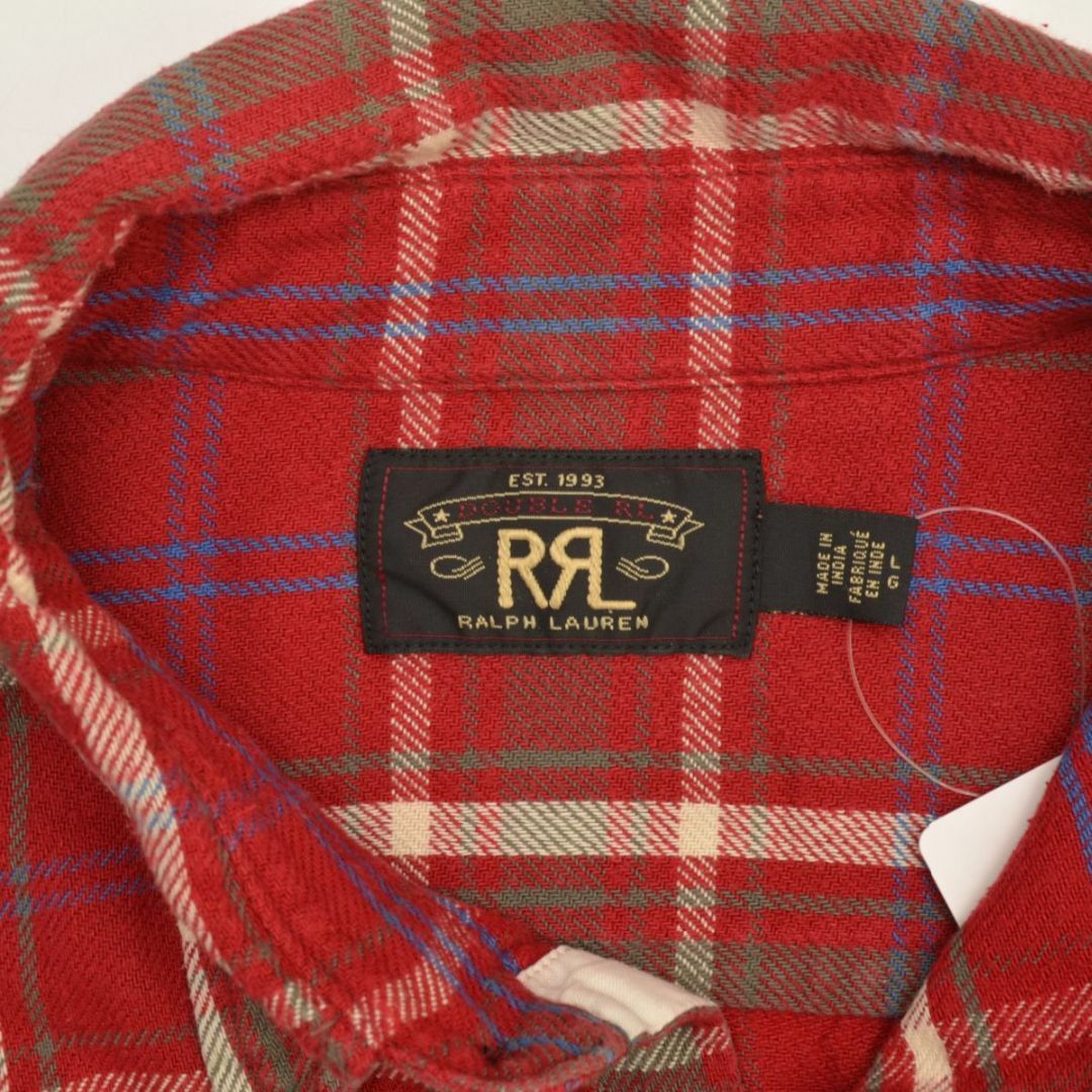 RRL(ダブルアールエル)の【RRL/DOUBLERL×RonHerman】22SSチェックワーク長袖シャツ メンズのトップス(シャツ)の商品写真